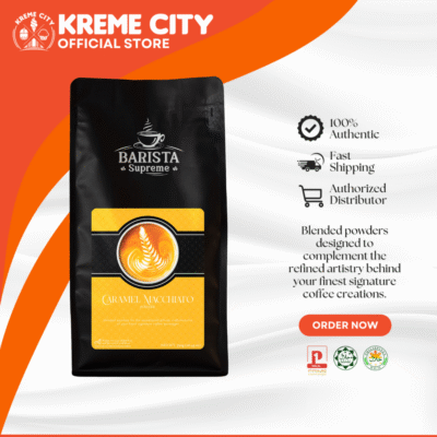 TOP Creamery Barista Supreme Caramel Macchiato Powder 750g