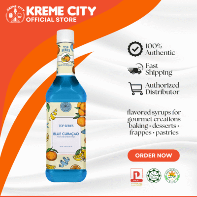 TOP Creamery Top Series Blue Curacao Syrup 750ml