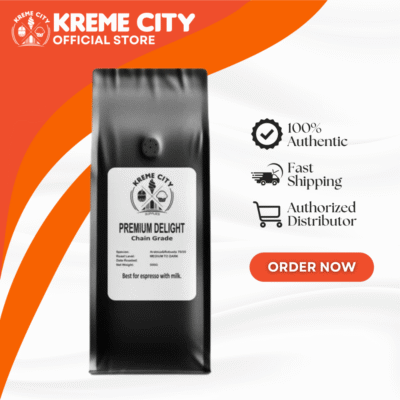 Kreme City Premium Delight Arabica-Robusta Blended Coffee Beans 500g
