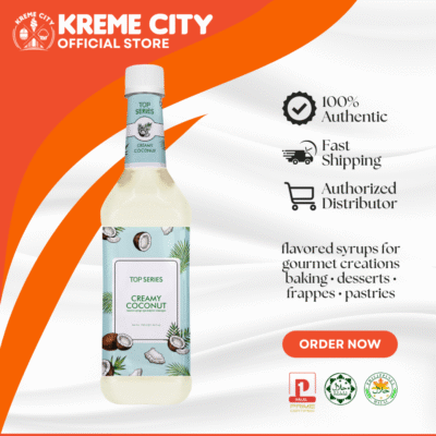 TOP Creamery Top Series Creamy Coconut Syrup 750ml