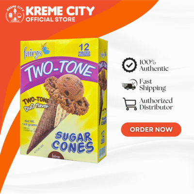 Fairys Sugar Cone Two-Tone Duo Flavor 12pcs