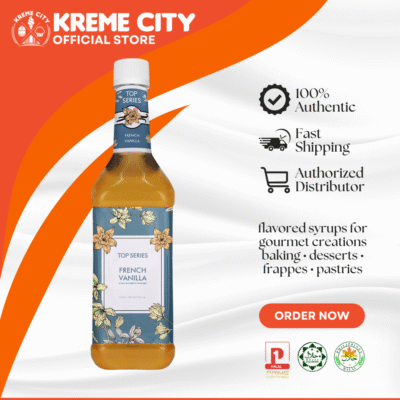 TOP Creamery Top Series French Vanilla Syrup 750ml