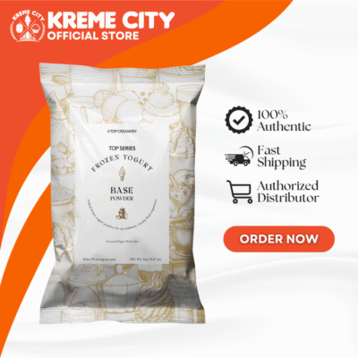 TOP Creamery Top Series Frozen Yogurt Base Soft Serve Ice Cream Powder Premix 1kg