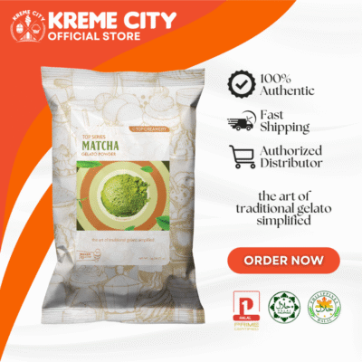 TOP Creamery Top Series Gelato Matcha Ice Cream Powder Premix 1kg