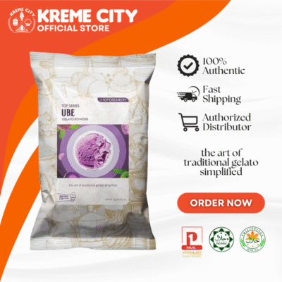 TOP Creamery Top Series Gelato Ube Ice Cream Powder Premix 1kg