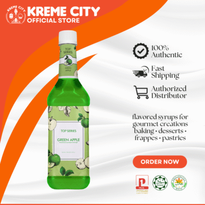 TOP Creamery Top Series Green Apple Syrup 750ml