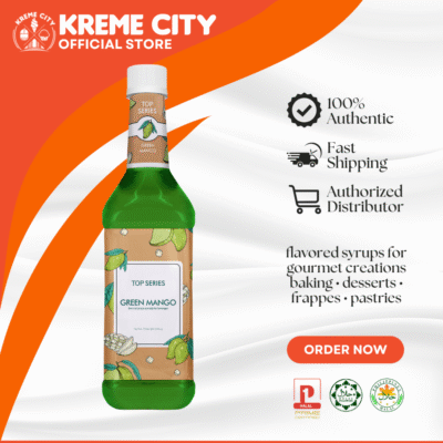 TOP Creamery Top Series Green Mango Syrup 750ml