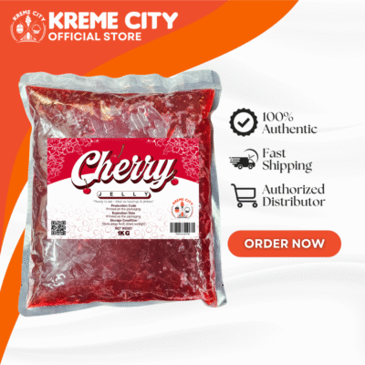 Kreme City Cherry Jelly Strips 1kg
