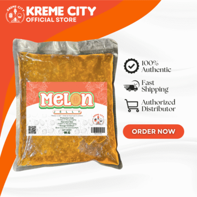 Kreme City Melon Jelly Strips 1kg