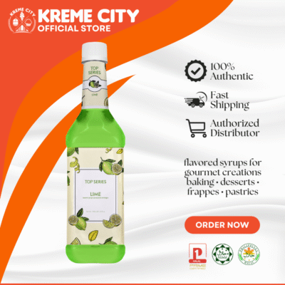 TOP Creamery Top Series Lime Syrup 750ml