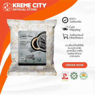 TOP Creamery Milk Tea Classic Bamboo Charcoal Powder 500g