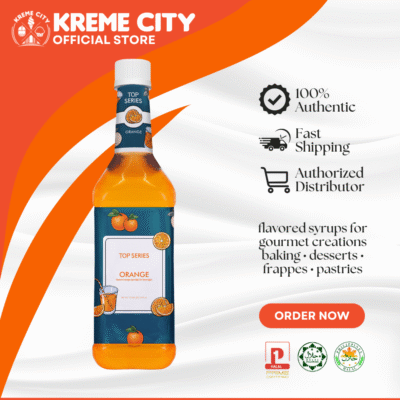 TOP Creamery Top Series Orange Syrup 750ml