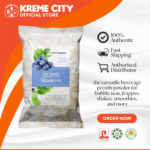 TOP Creamery Top Series Blueberry Powdered Flavor 1kg