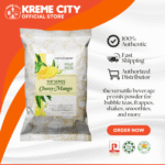 TOP Creamery Top Series Cheesy Mango Powdered Flavor 1kg
