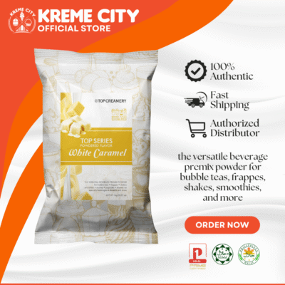 TOP Creamery Top Series White Caramel Powdered Flavor 1kg
