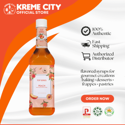 TOP Creamery Top Series Peach Syrup 750ml