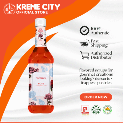 TOP Creamery Top Series Rose Syrup 750ml