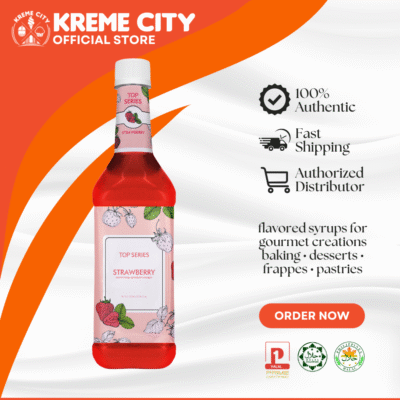 TOP Creamery Top Series Strawberry Syrup 750ml