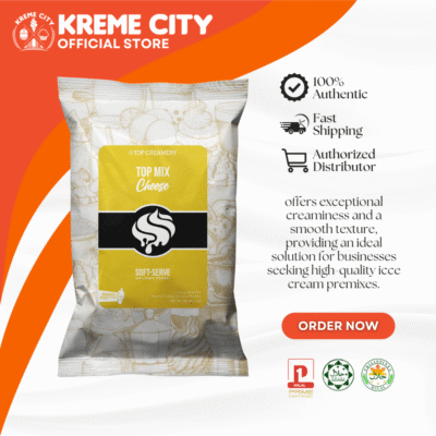 TOP Creamery Topmix Cheese Soft Serve Ice Cream Powder 1kg