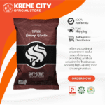 TOP Creamery Topmix Creamy Vanilla Soft Serve Ice Cream Powder 1kg