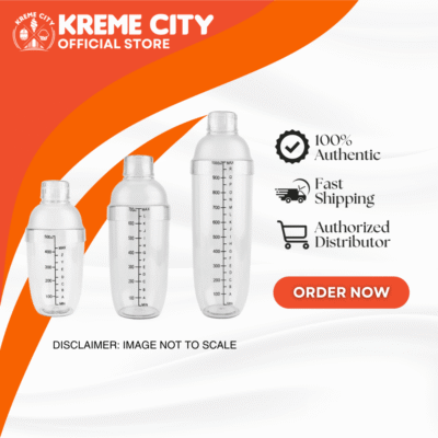 Kreme City Acrylic Milk Tea Cocktail Shaker