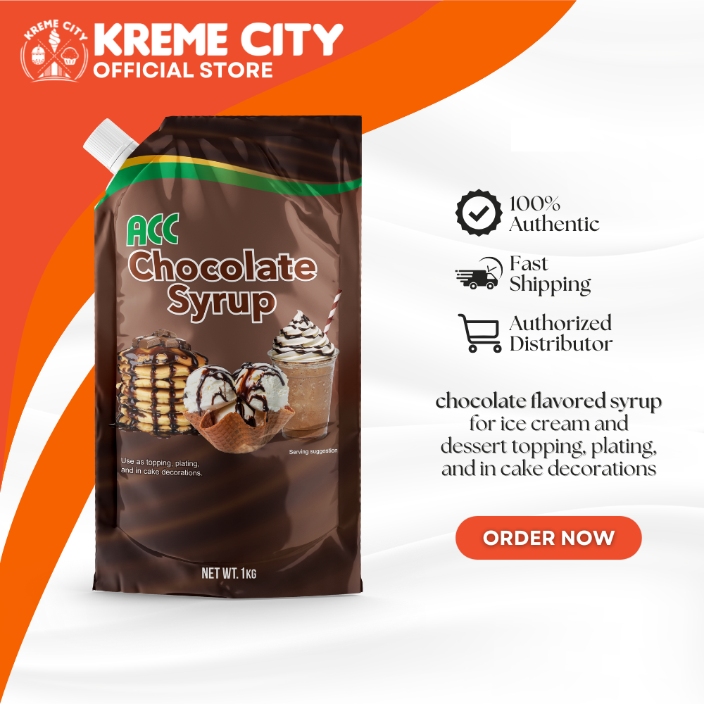 ACC Syrup Chocolate ACC Chocolate Syrup 1kg