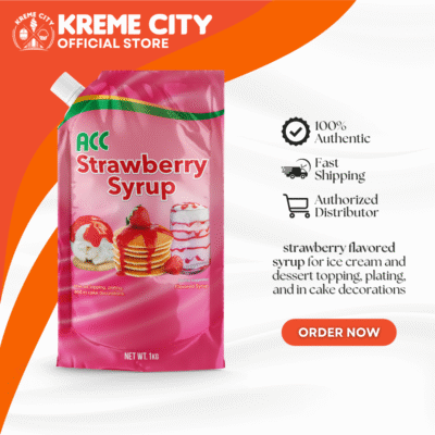 ACC Strawberry Syrup 1kg