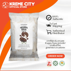 TOP Creamery Cookies and Cream Frappe Base Powder 1kg