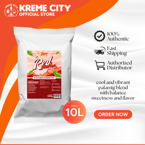 Kreme City Juice Mi-Yo Red Iced Tea Flavored Powder Drink Mix 500g