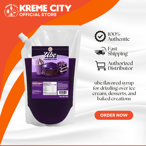 Kreme City Ube Flavored Syrup 1kg