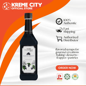 TOP Creamery TOP Series Classique Blackcurrant Syrup 750ml